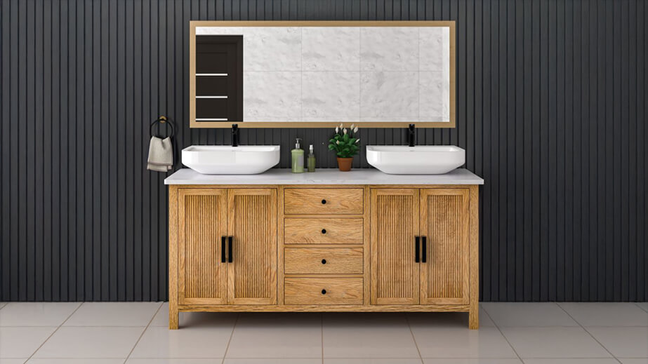 Solid Wood Bathroom Vanity